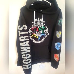 Warner Bros. Black Hogwarts Crest Hoodie
